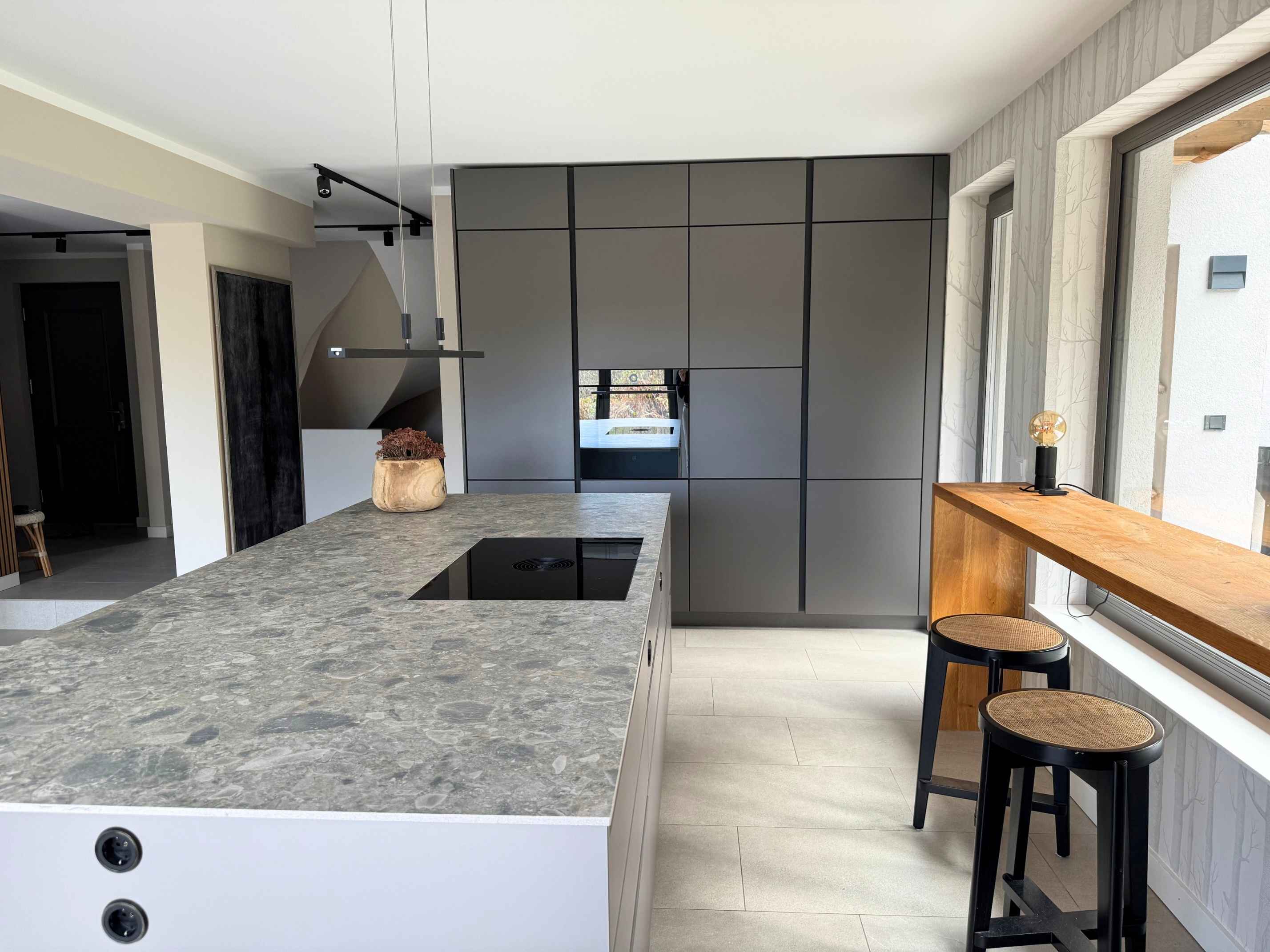 offene Küche mit Insel