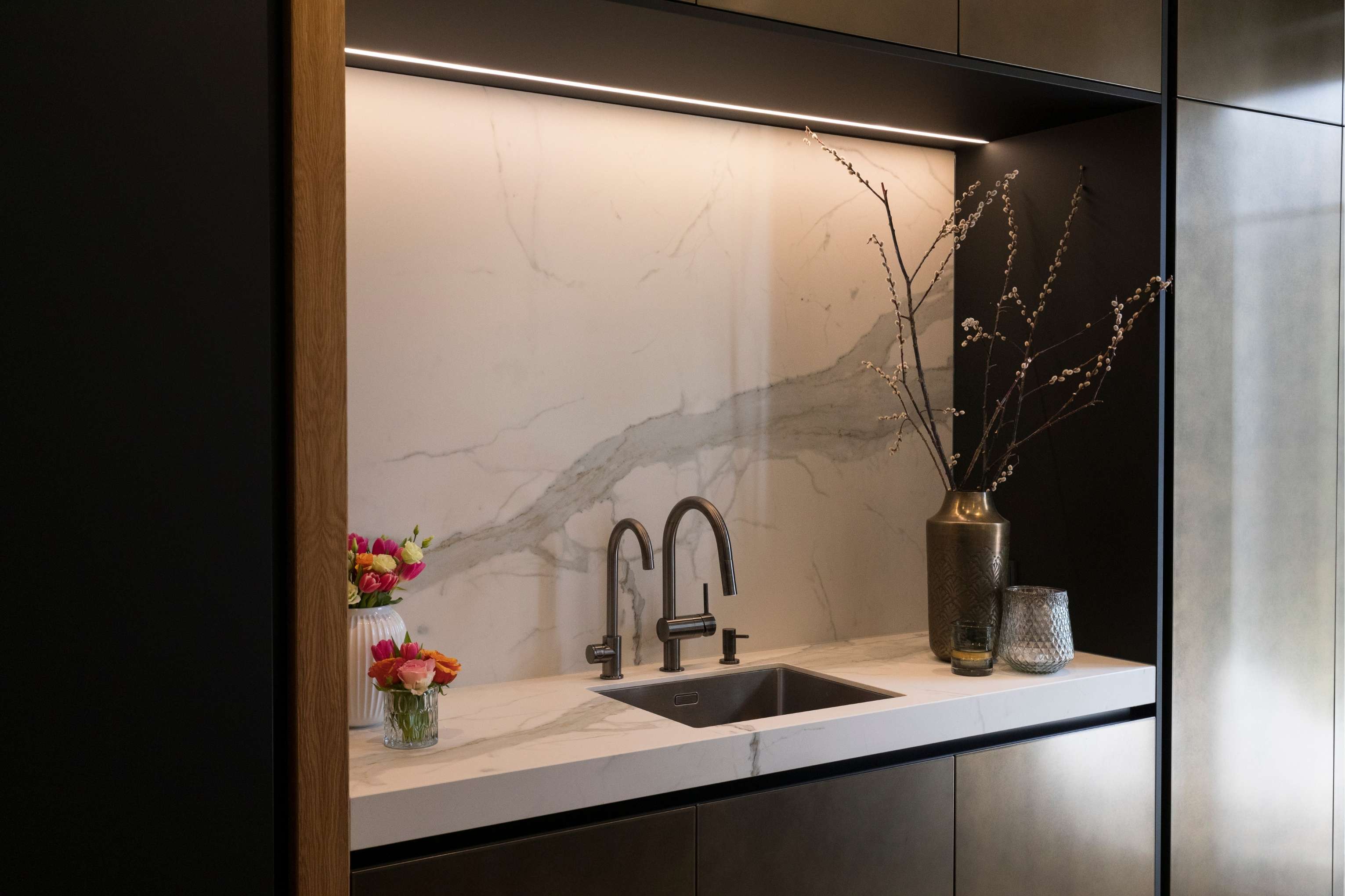 Nische Spülenbereich