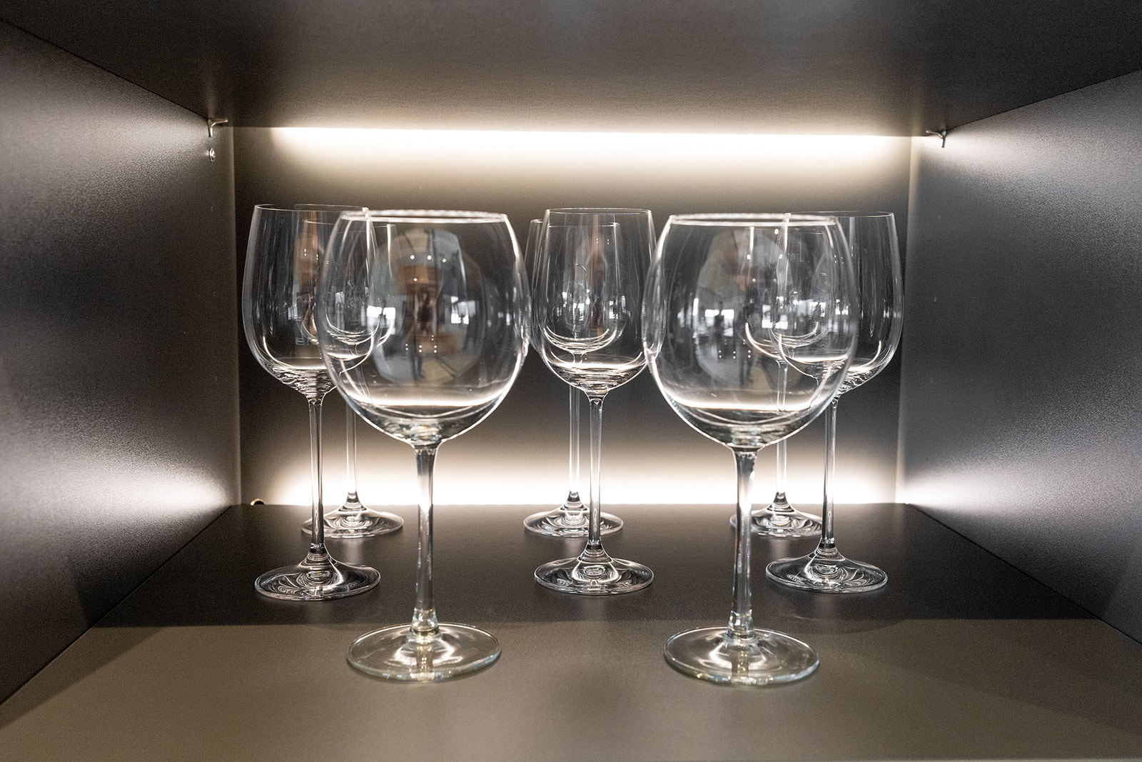 Detail Glas in Vitrine