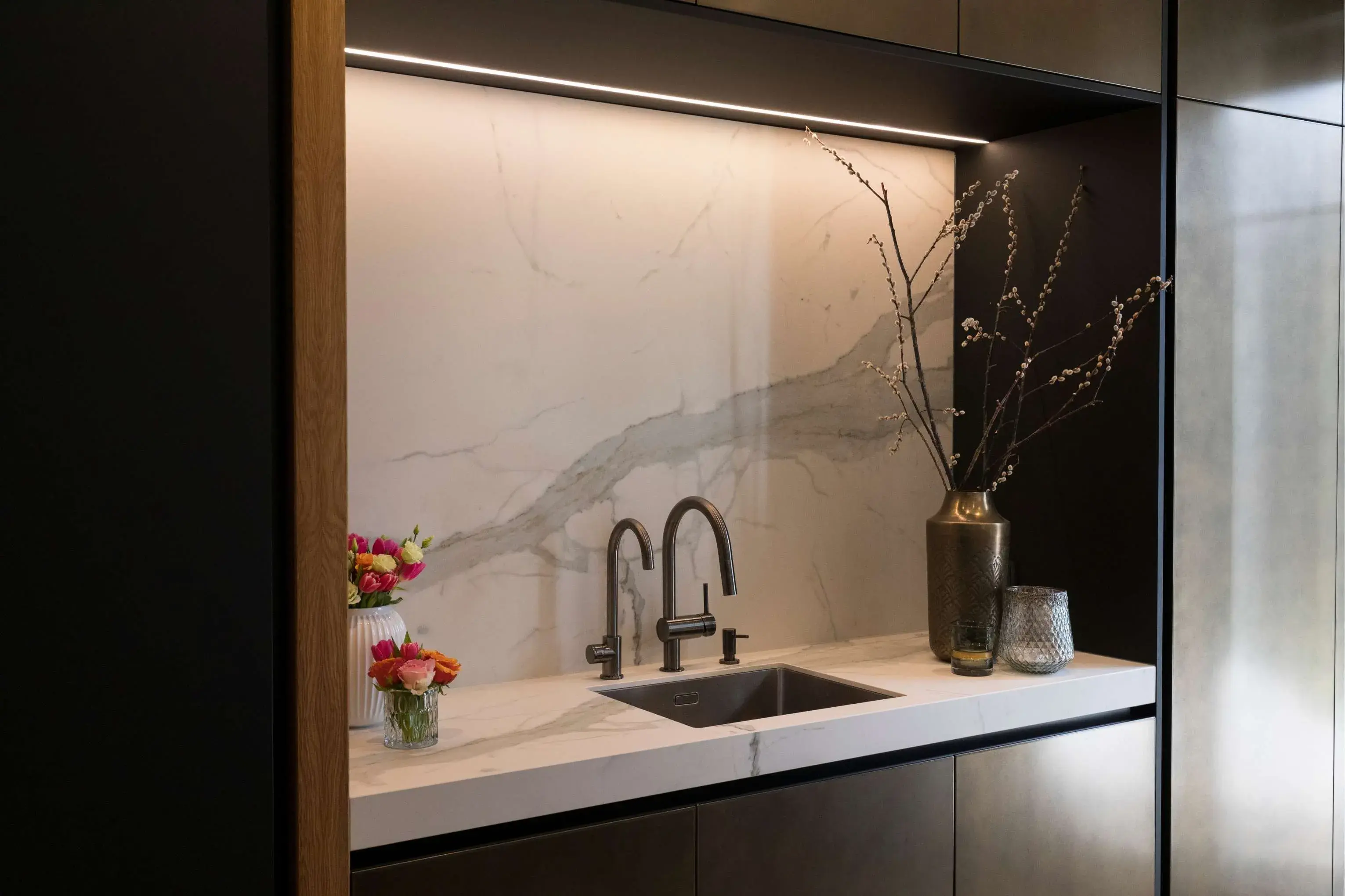 Nische Spülenbereich